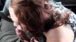 StreetBlowjobs: Bald caucasian loves Izzy