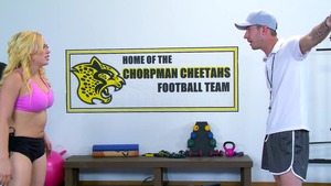 Big Tits in Sport - Kagney Linn Karter is so pierced coach