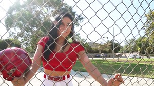 Brazzers - Audrey Bitoni in socks reverse cowgirl HD
