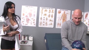 DoctorAdventures - Large boobs Aletta Ocean cumshot in thongs