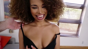 EbonySexTapes - American Cecilia Lion licking big dick