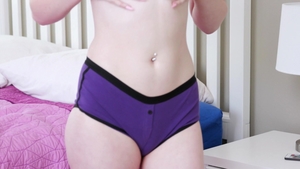 Nubiles: Shaved Samantha Reigns teen pussy eating sex video