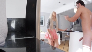 NannySpy: Babysitter Elsa Jean fucked all the way on webcam