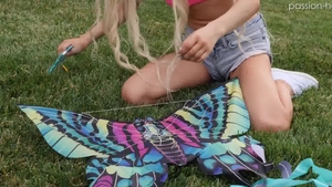 PassionHD: Kenzie Reeves gets plowed in park