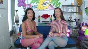 AllAnal.com: Megan Maiden alongside Jackie Ohh anal fucks