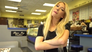 Waitress POV - Super cute Kenzie Reeves in a shop