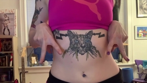 Alt Erotic - Solo Vex Voltage masturbating