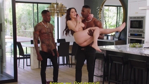 BLACKED.com: Valentina Nappi feels in need of MMF