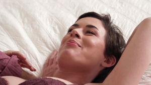 Romance - Slamming hard with brunette Olive Glass