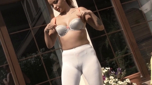 Baberotica - Tattooed Daphne Klyde fingering outdoors