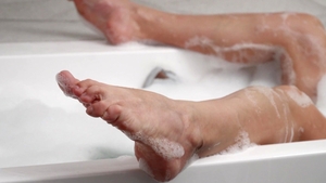 Nubiles - Wet Di masturbation in bath