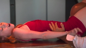 TUSHY - Lottie beside Lottie Magne cum in mouth