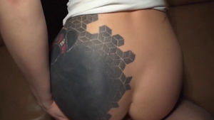 PublicAgent: Cumshot alongside athletic american amateur