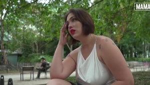 MamacitaZ: Colombian cumshot on the street HD