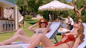 BLACKED: Honour May getting smashed very nicely