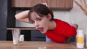 Beauty-Angels - Real sex alongside cute doll