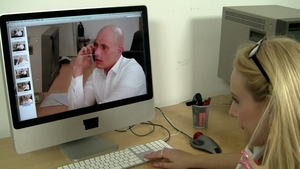 paradise film: Endowed Audrey's Naughty Office Secrets