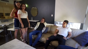 lead porn: Dirty Delights: Two Chicks, Three Dicks